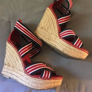 Strappy Wedges